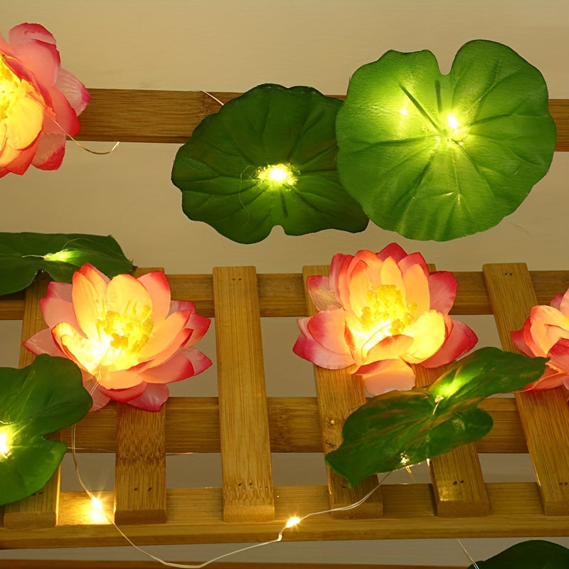Skorter | SolarLily - Artificial Lotus Lamp with Solar Energy for Pond Decoration