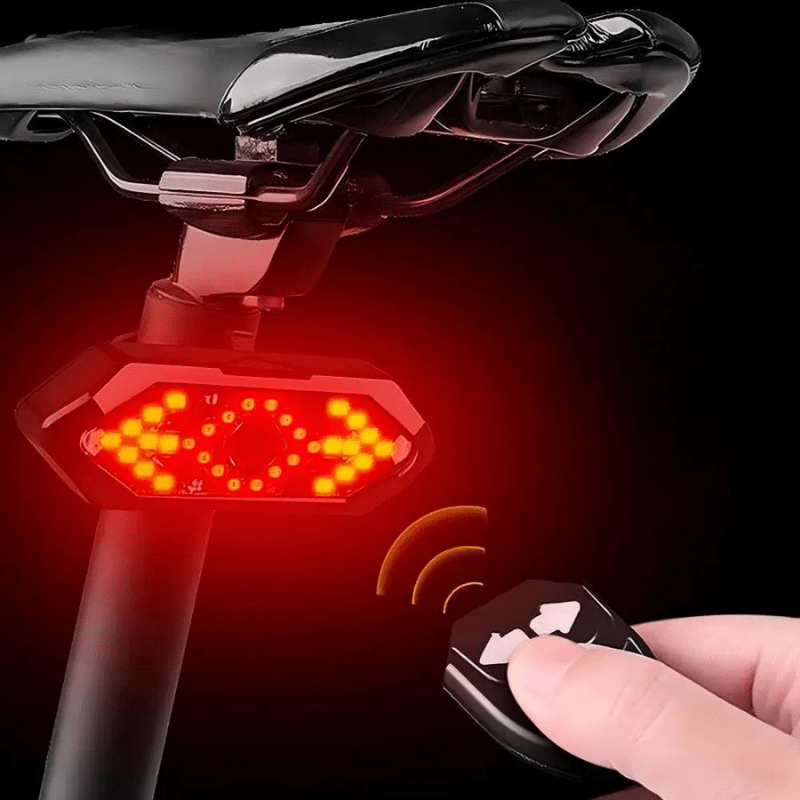 Skorter | BikeGuard Light – Rechargeable bicycle rear light with remote control & 32 LEDs for maximum safety