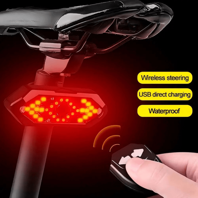 Skorter | BikeGuard Light – Rechargeable bicycle rear light with remote control & 32 LEDs for maximum safety
