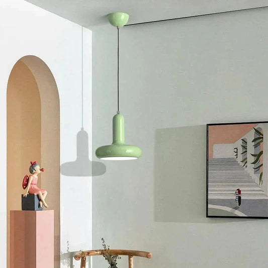 Skorter | Colorful Nordic Pendant Light – Adjustable LED Ceiling Fixture