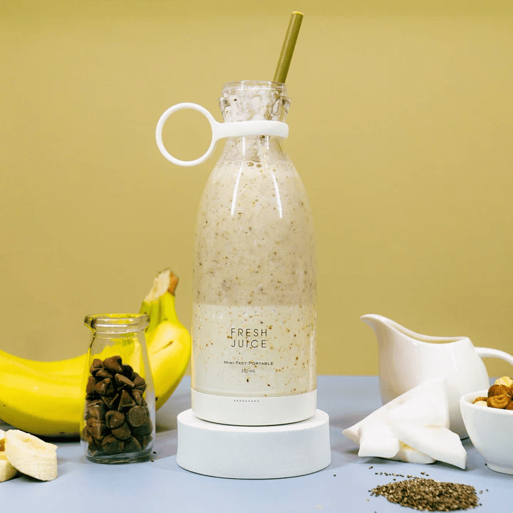 Skorter portable for milkshakes and smoothies
