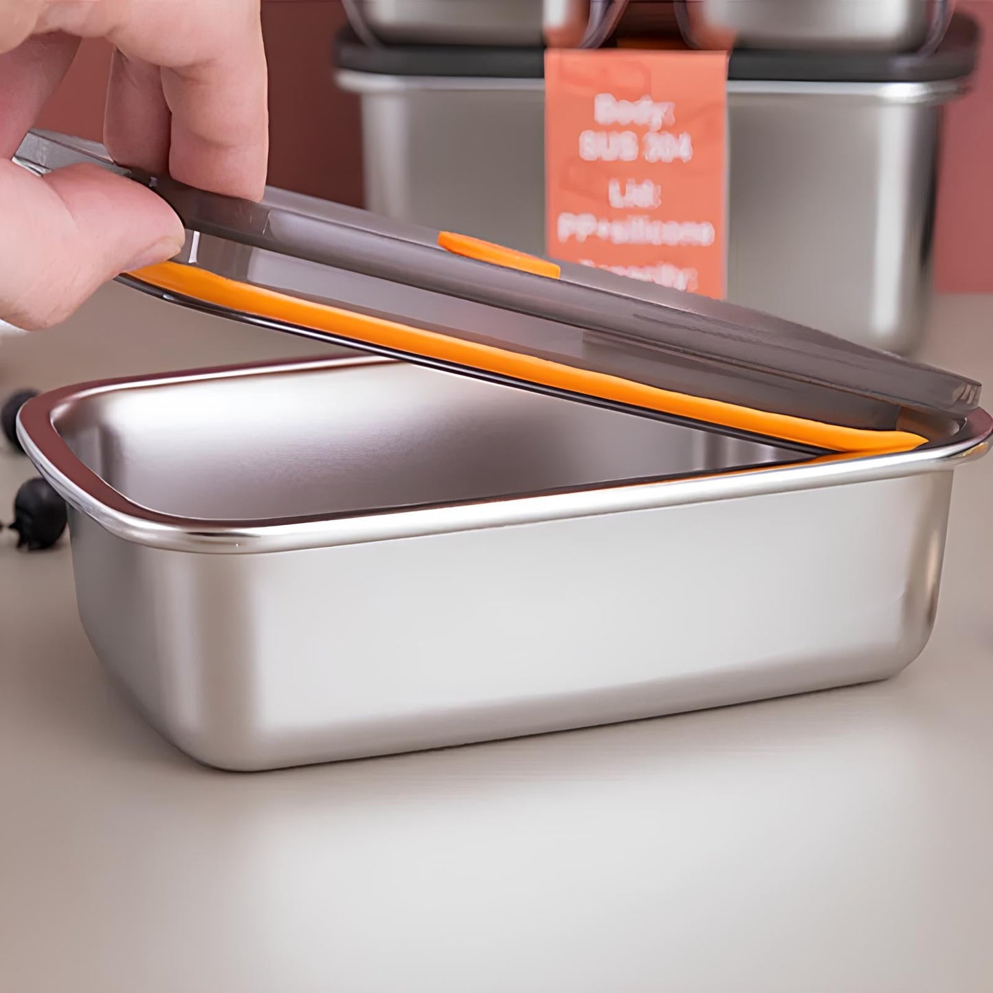 Skorter of preservation - Stainless steel lunch box