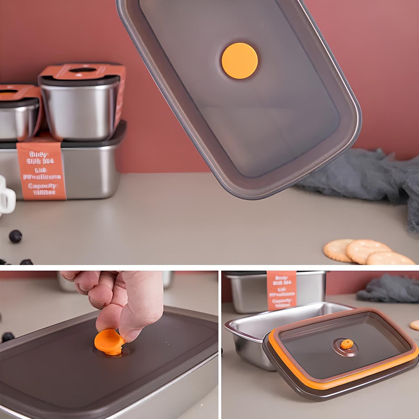 Skorter of preservation - Stainless steel lunch box
