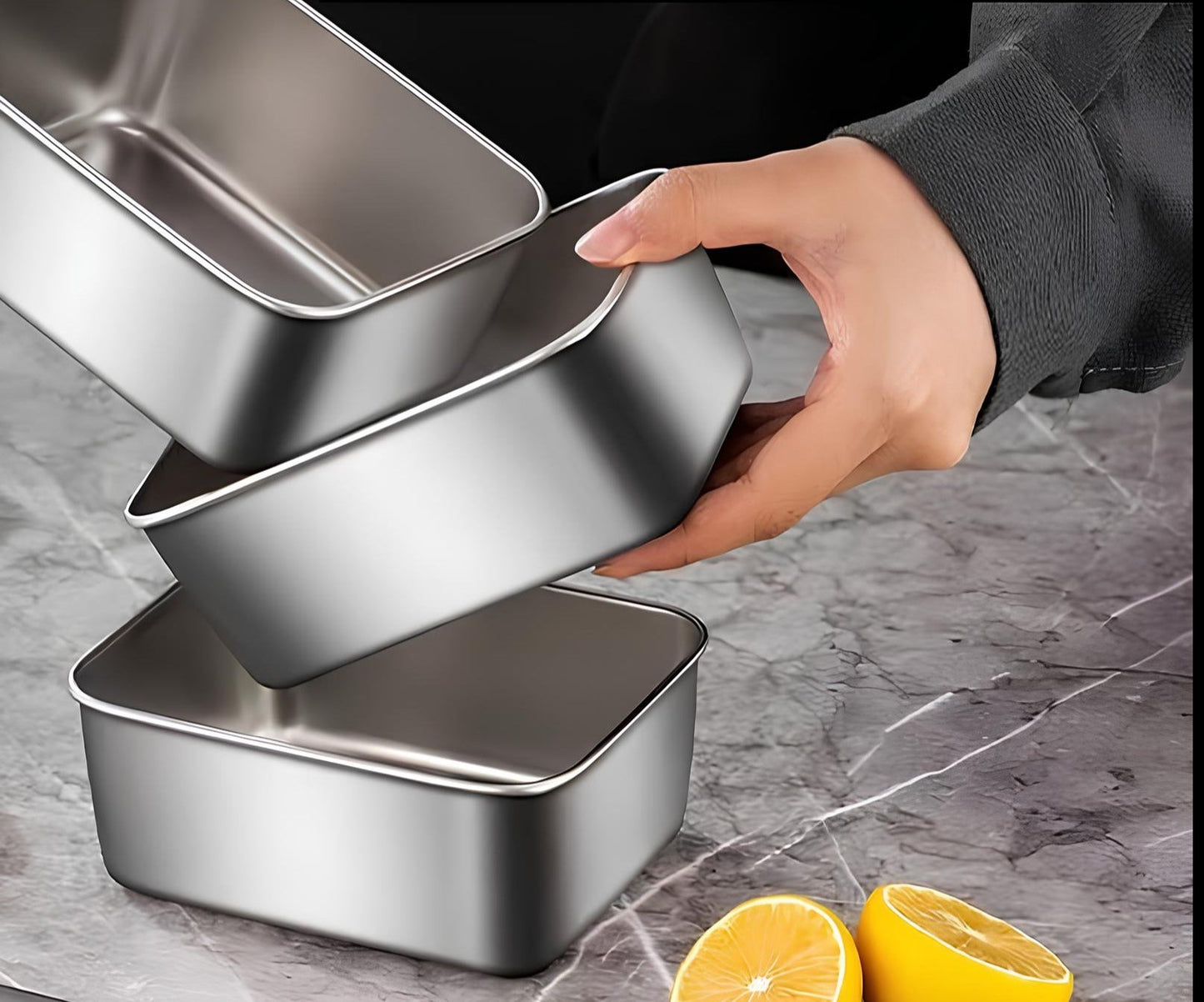 Skorter of preservation - Stainless steel lunch box