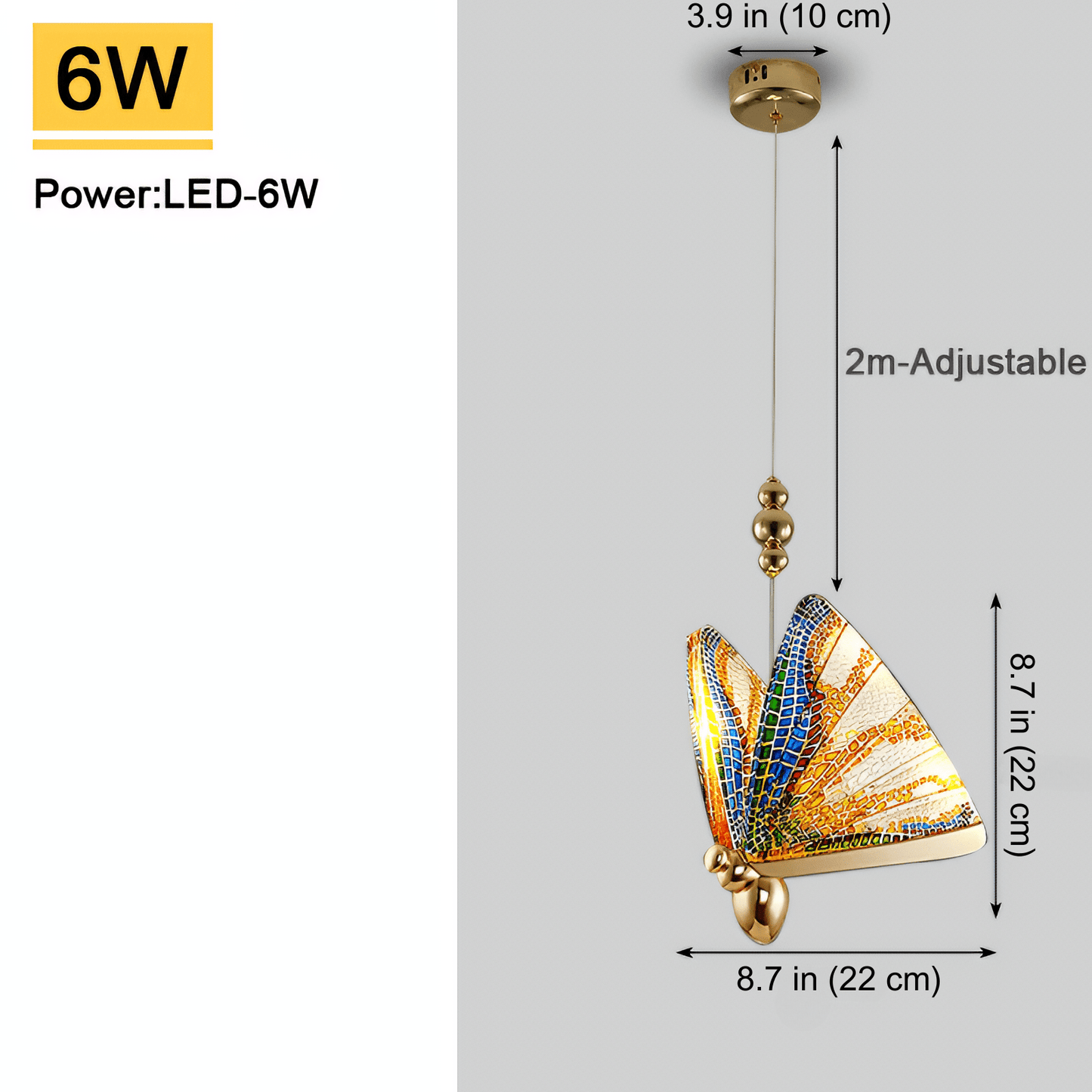 Skorter | BUTTERFLY PENDANT CEILING LIGHT | CEILING LIGHTING
