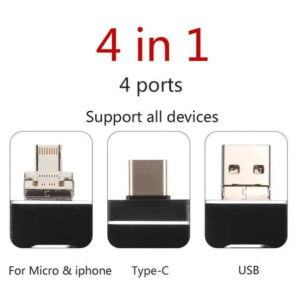Skorter | 4 in 1 high-speed USB flash drive