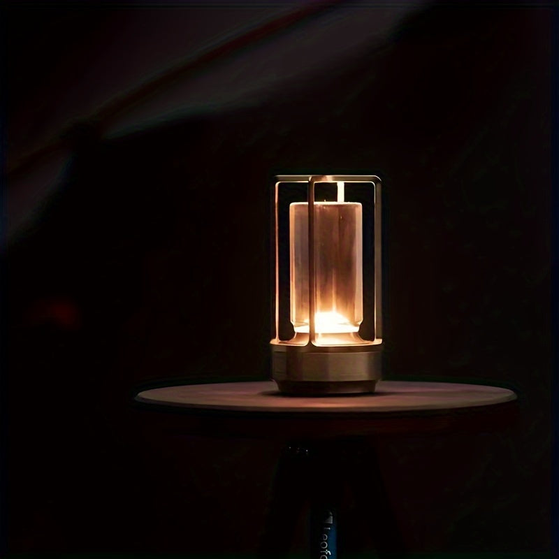 Skorter | LumiCrystal - Rechargeable LED Crystal Table Lamp with Touch Control Panel