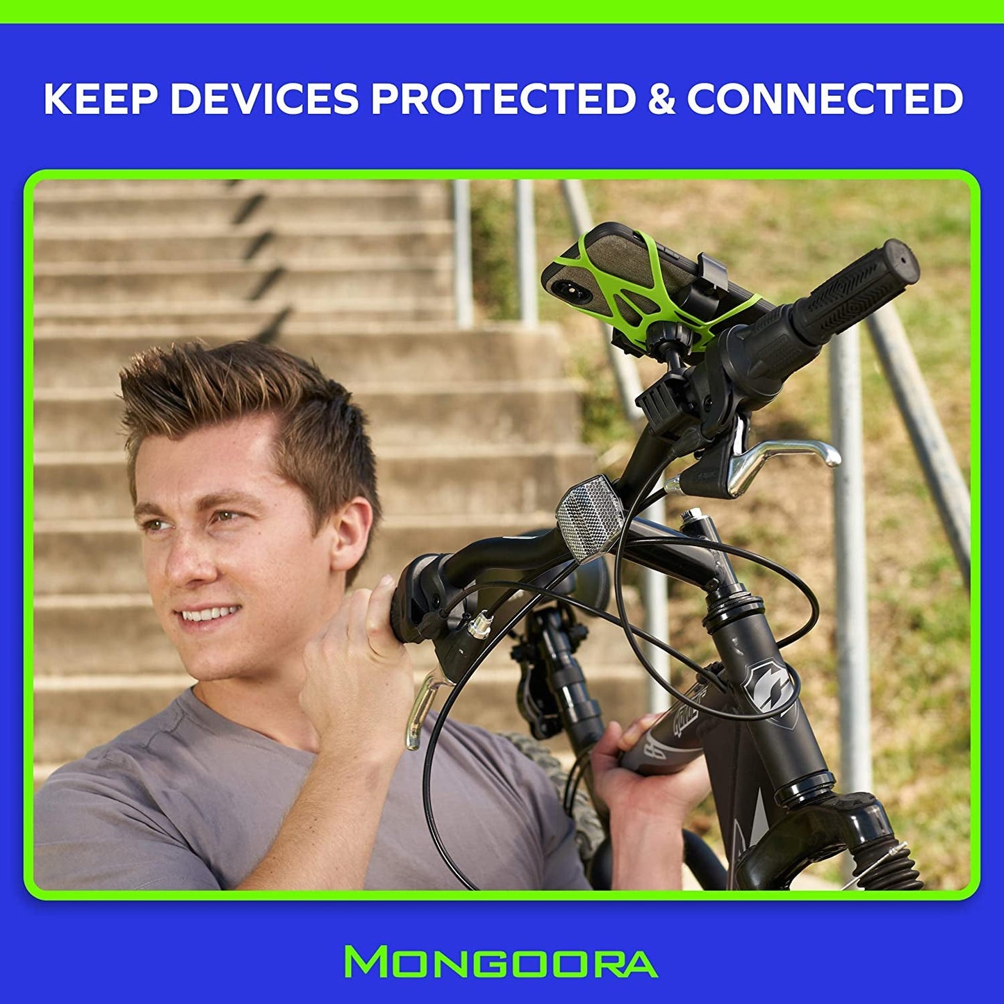 Skorter | Bike and motorcycle mount for phone - 3 bands