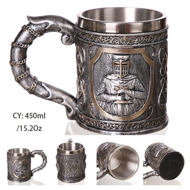 Skorter | Fantasy Adventure Resin / Stainless Steel Mug