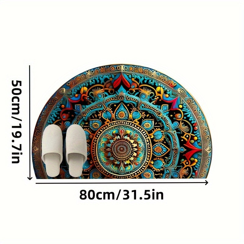 Skorter | Bohemian Mandala doormat - Non-slip, Soft & Machine washable