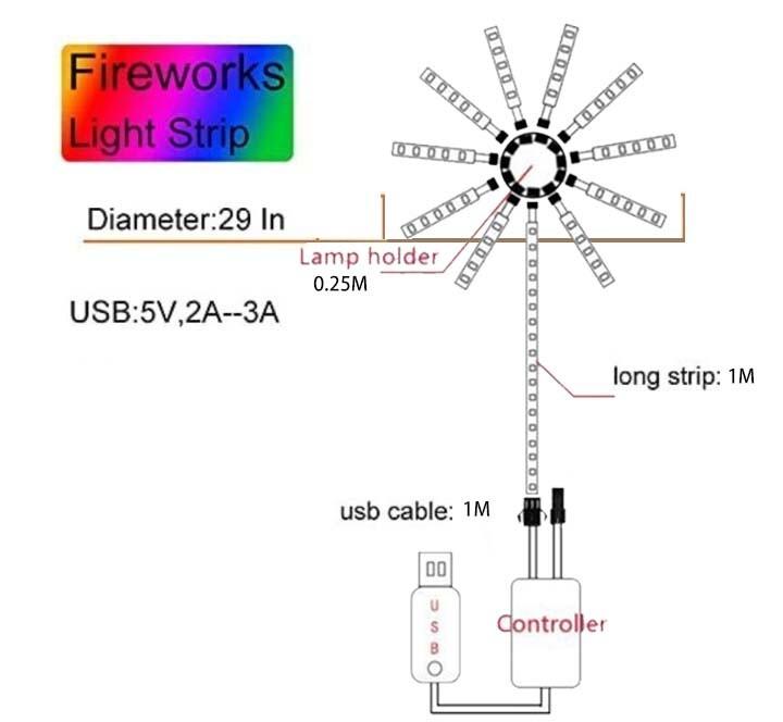 skorter | Fireworks Led Lights