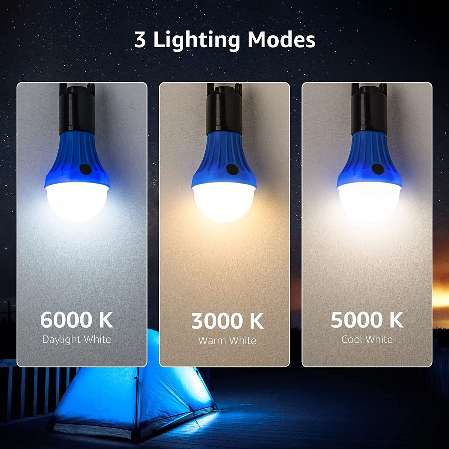 Skorter | LED Camping Lantern 4 Packs
