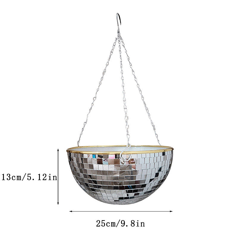Skorter | Disco Ball Hanging Planter