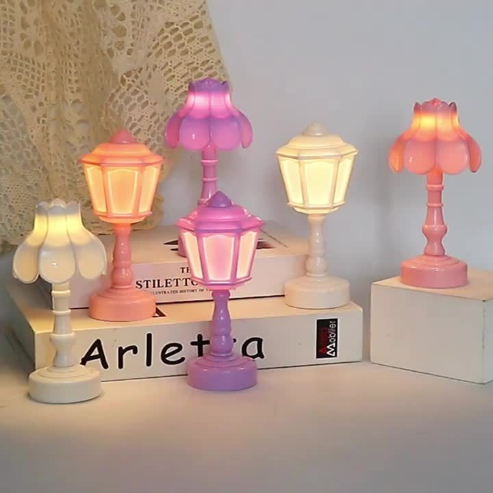 Skorter | RetroLight - Mini Retro LED Desk Lamp for Bedroom Decoration