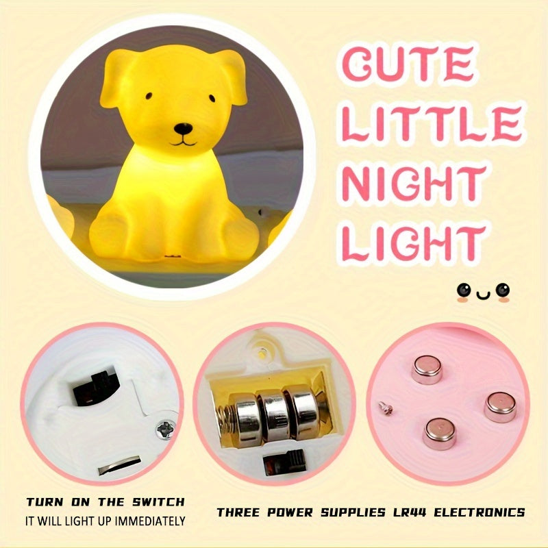 Skorter | PuppyGlow - Cute Cartoon Dog Lamp with Warm Light for Room Decoration
