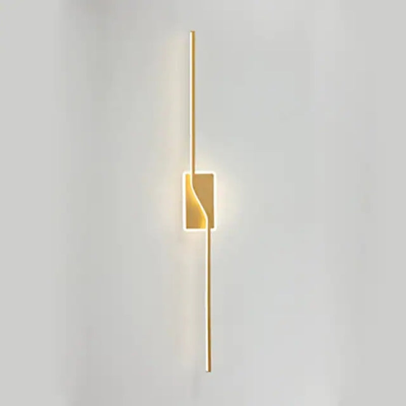 Skorter | Modern Minimalist LED Wall Lamp Black/Gold