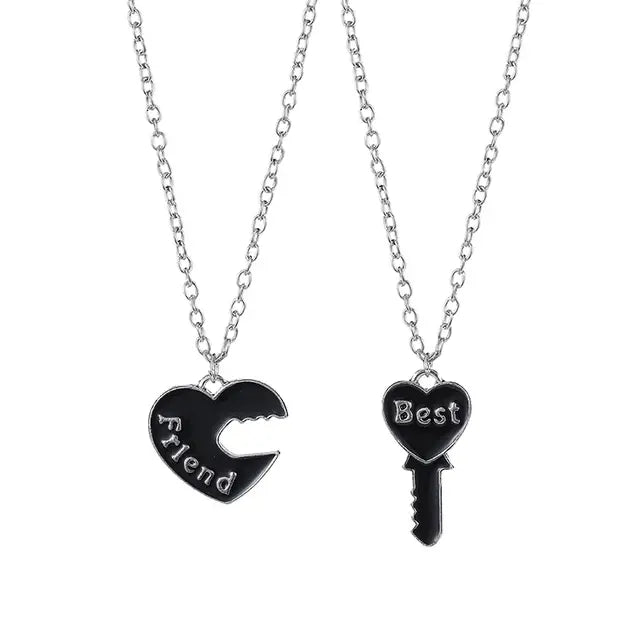 Skorter | 2 Pieces/ Set Chains Choker Broken Heart Jewelry Gift