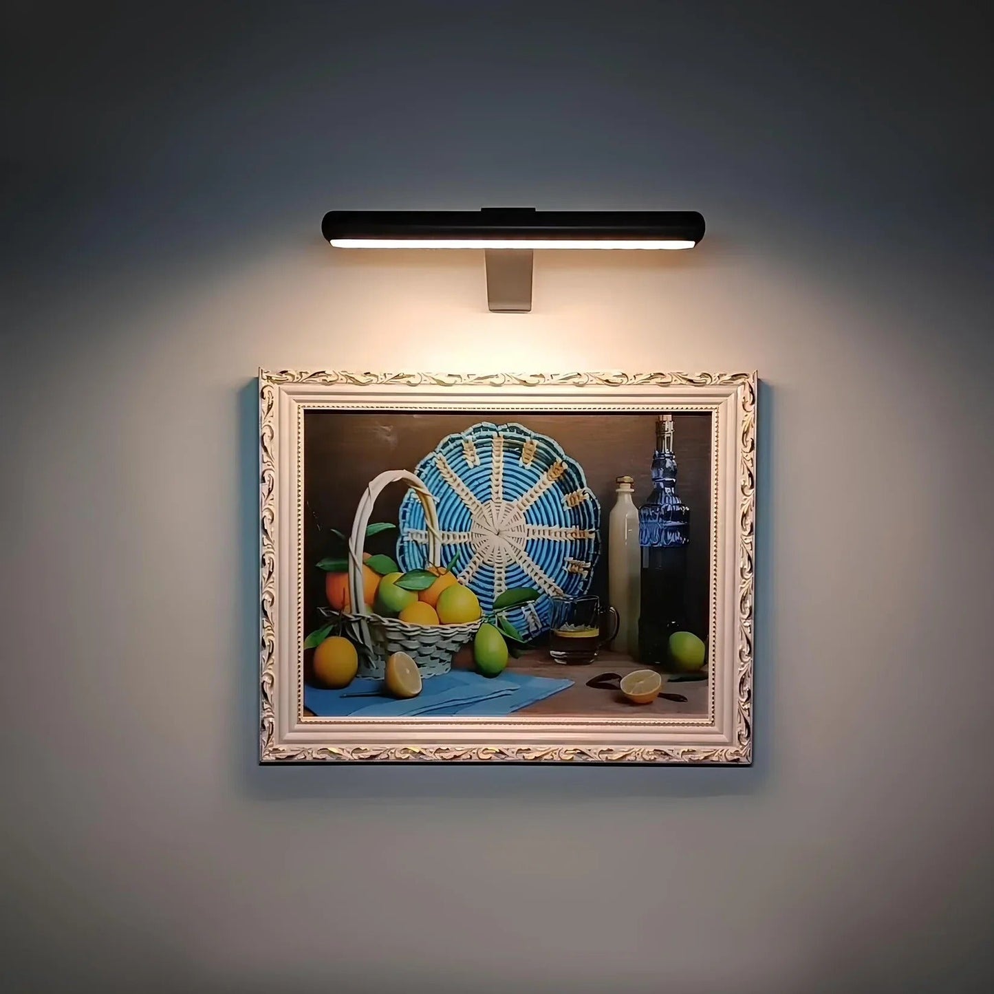 Skorter | ArtGlow Wireless LED Picture Light – Rechargeable Wall Lamp with Remote & Adjustable Dimming