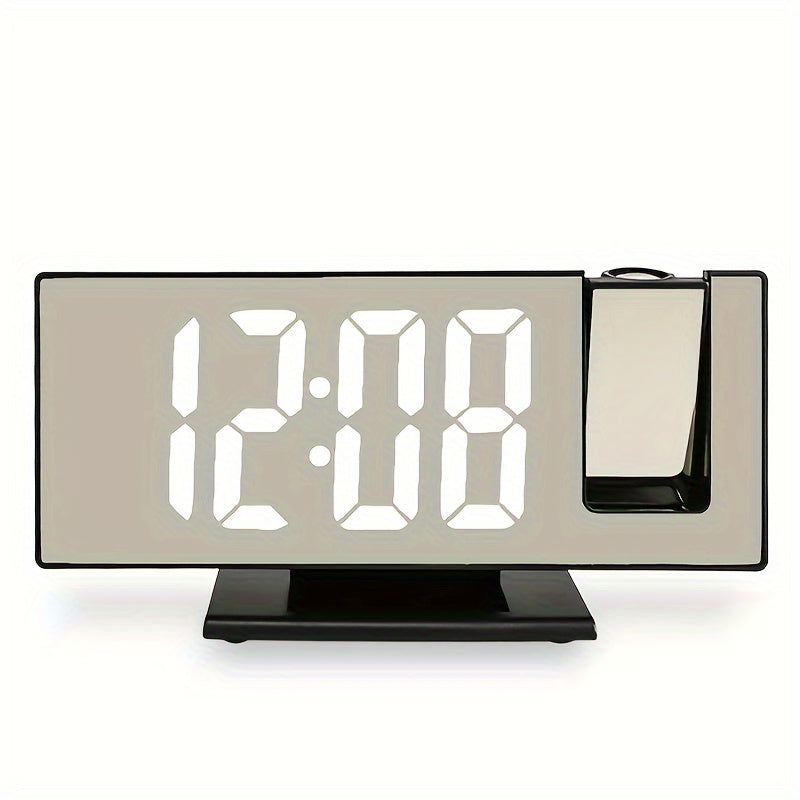 Skorter | ProTime - Multifunctional Projector Alarm Clock with Mirror Effect