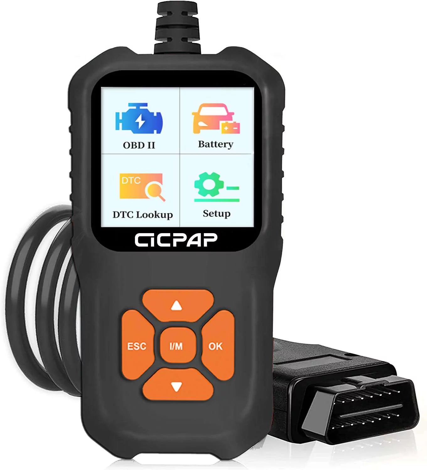 Skørter | OBD2 Scanner Error Code Reader, Engine Fault Car Diagnostic Tool for Rapid Error Code Detection