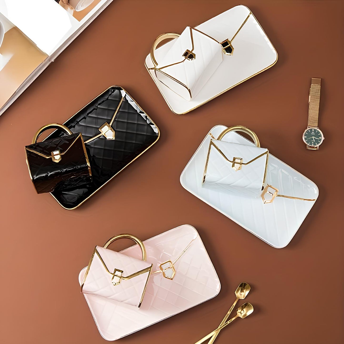 Skorter in the form of handbag