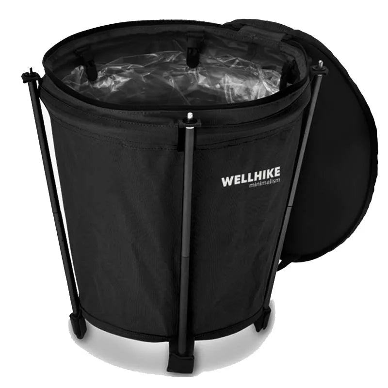 Skorter | Camptrash AM – Foldable Outdoor Trash Can with Waterproof Lining