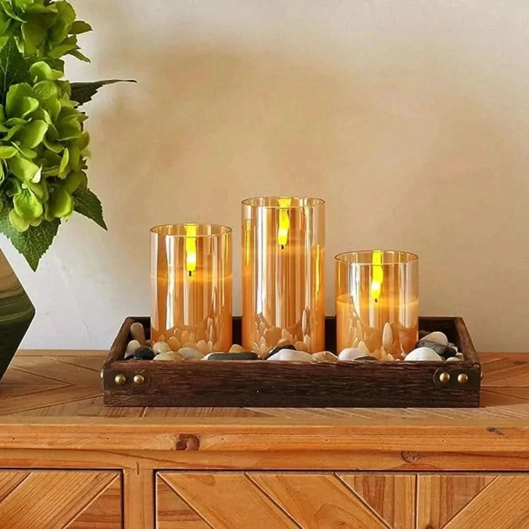 Skorter | Flameless LED Candle Set with Remote Control