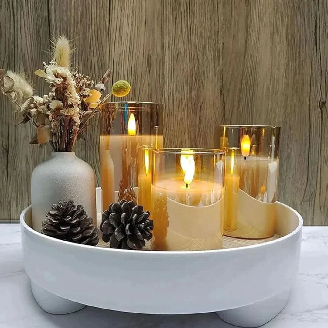 Skorter | Flameless LED Candle Set with Remote Control