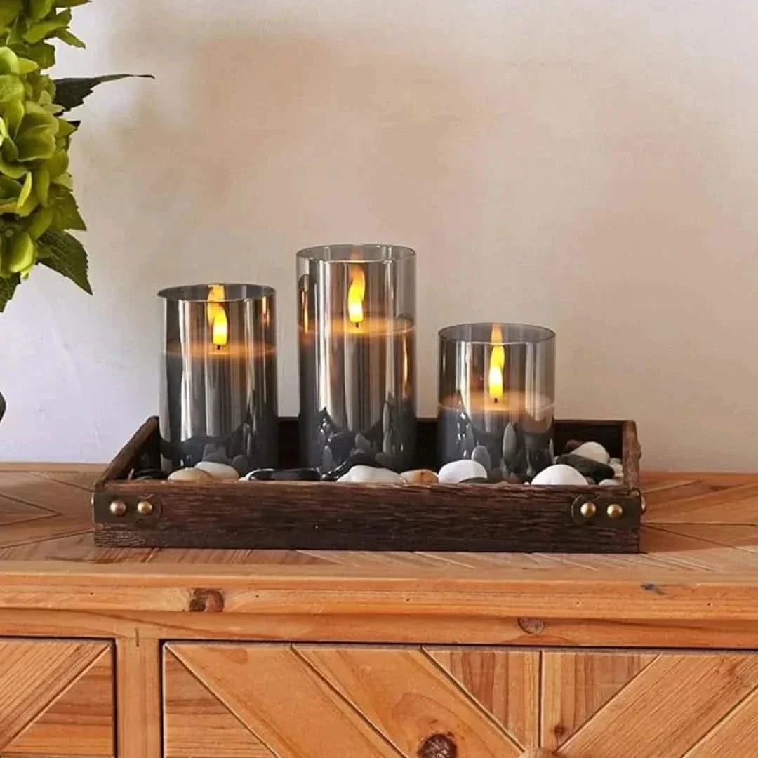 Skorter | Flameless LED Candle Set with Remote Control