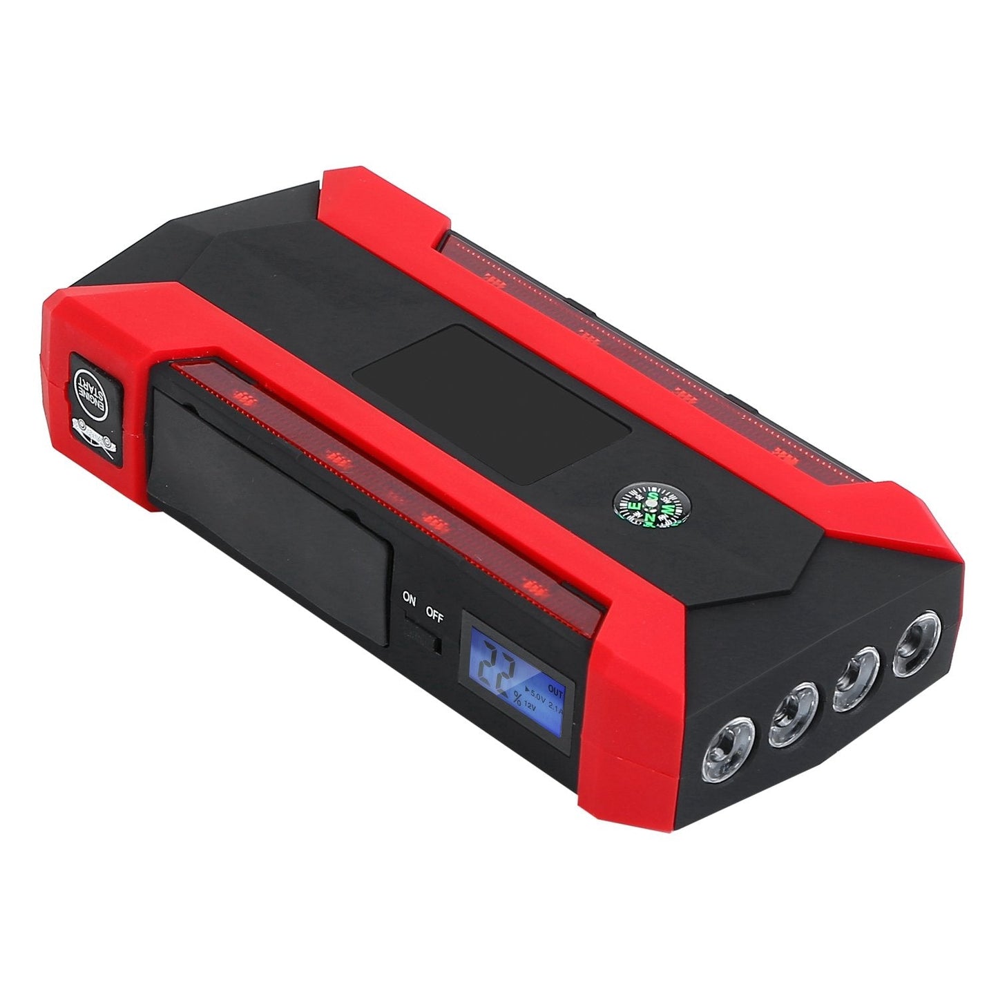 Skorter | Car starting battery booster with LCD screen 4 modes LED flashlight