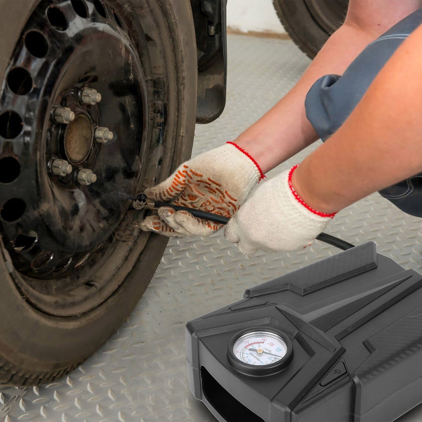 Skorter | Bicycle Tire Air Pump Portable Air Pump