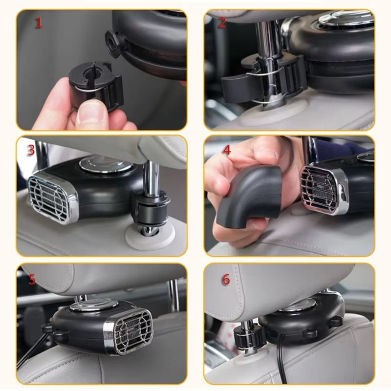 Skorter | 12V Portable Car Heater with 360° Angle Adjustment