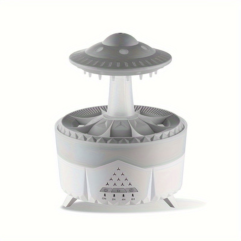 Skorter | Relaxing Raindrop Aromatherapy Essential Oil Diffuser - LED Light & Humidifier