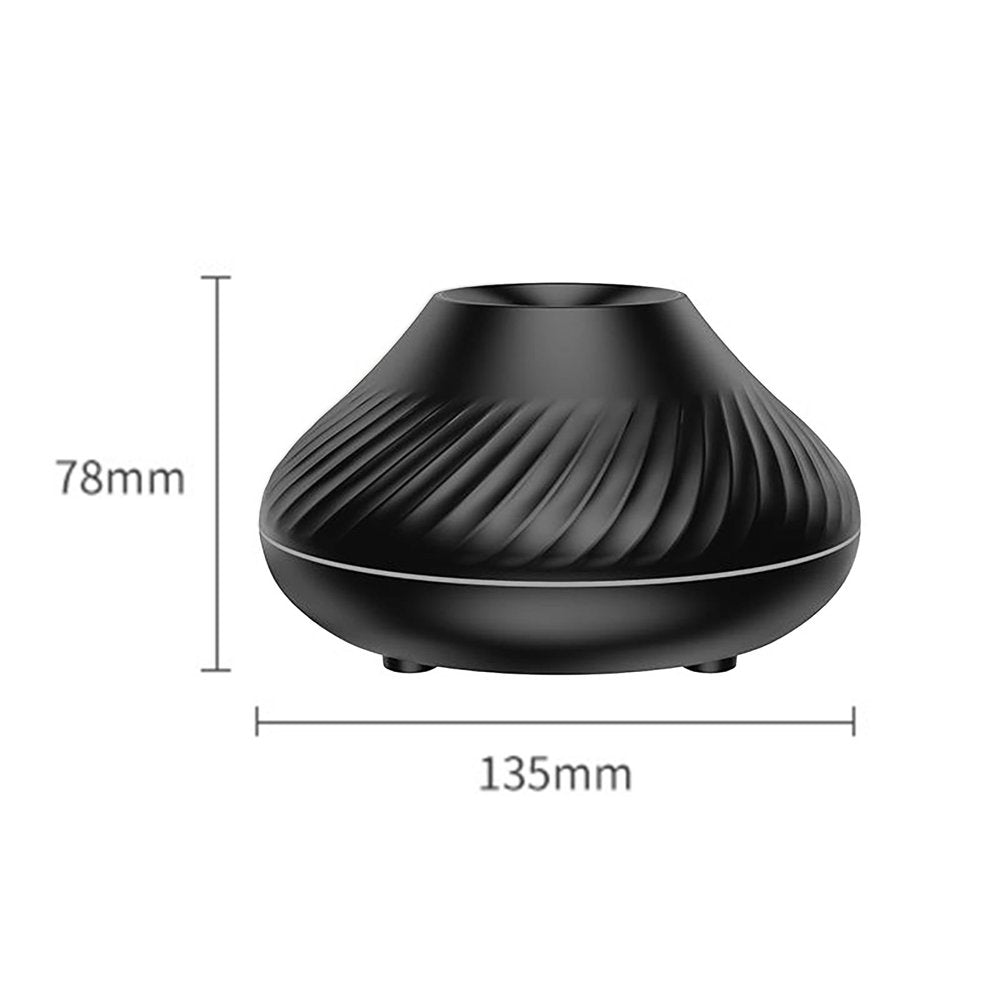 Skorter | Flame Air Purifier - 130ml Essential Oil Flame Air Purifier Humidifier with Fire LED Light with Automatic Off Protection