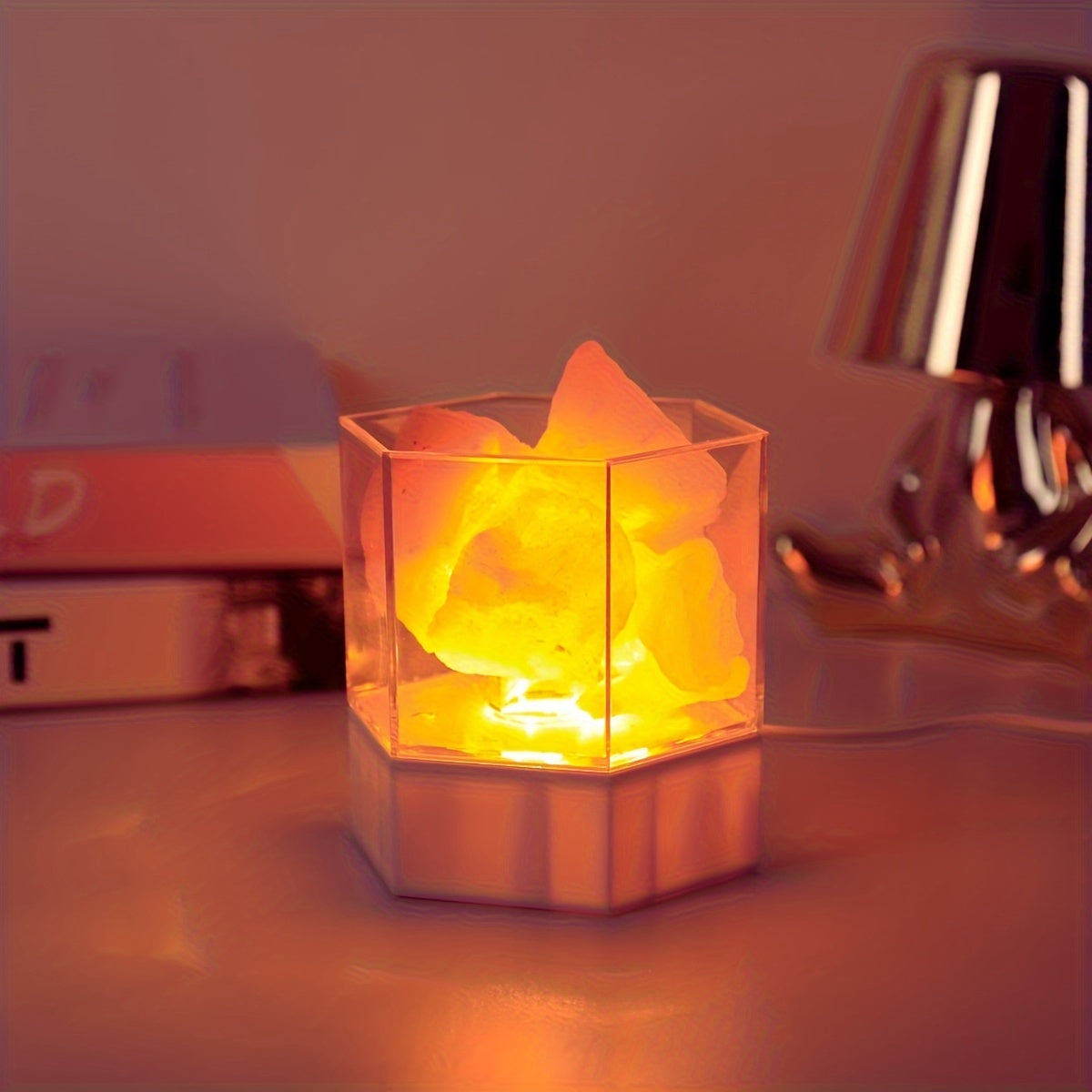 Skorter | Salt lamp - Himalayan Night lamp with USB connection