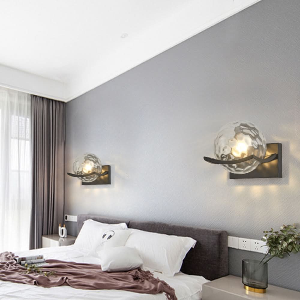 Skorter | Modern LED Wall Lamp with Glass Panel
