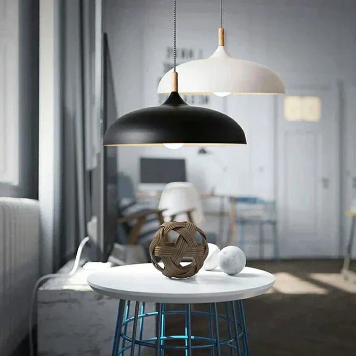 Skorter | Ceiling lamp in Scandinavian Oak - ScandiLuxe