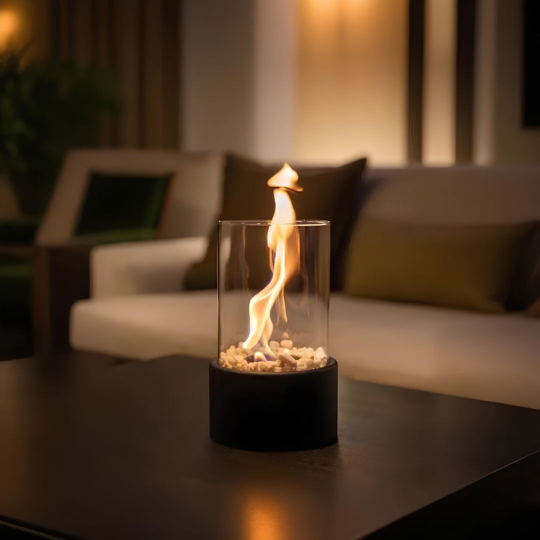 Skorter | Classic Oil Lamp with Open Flame - Lumora