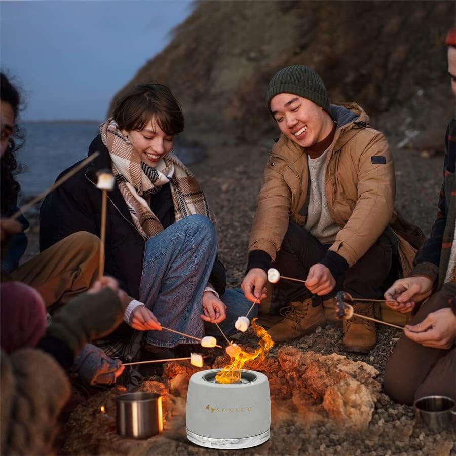 Skorter | Concrete Tabletop Candle