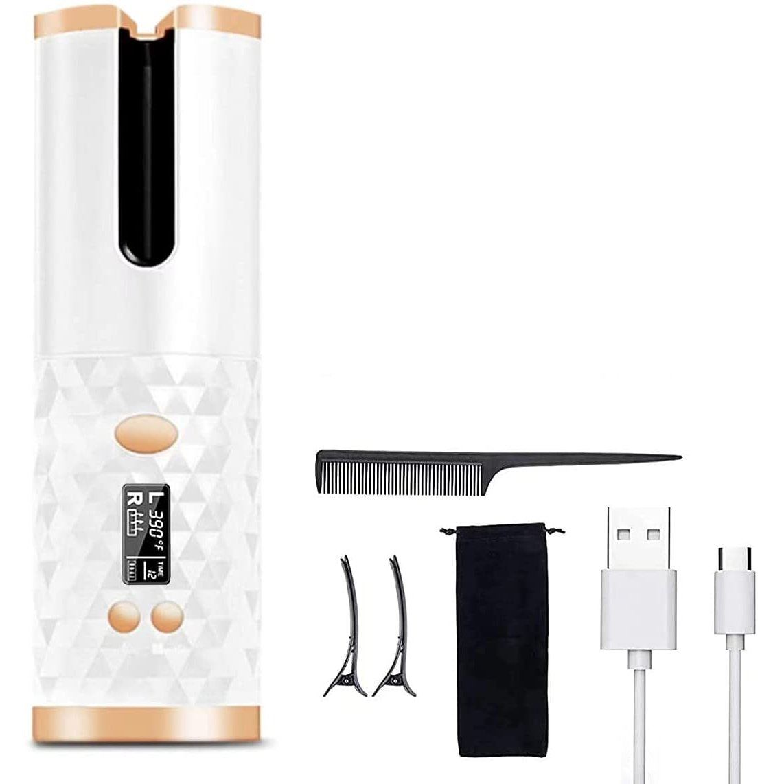 Skorter | Wireless Automatic Portable Ceramic Drum Hair Curling Iron