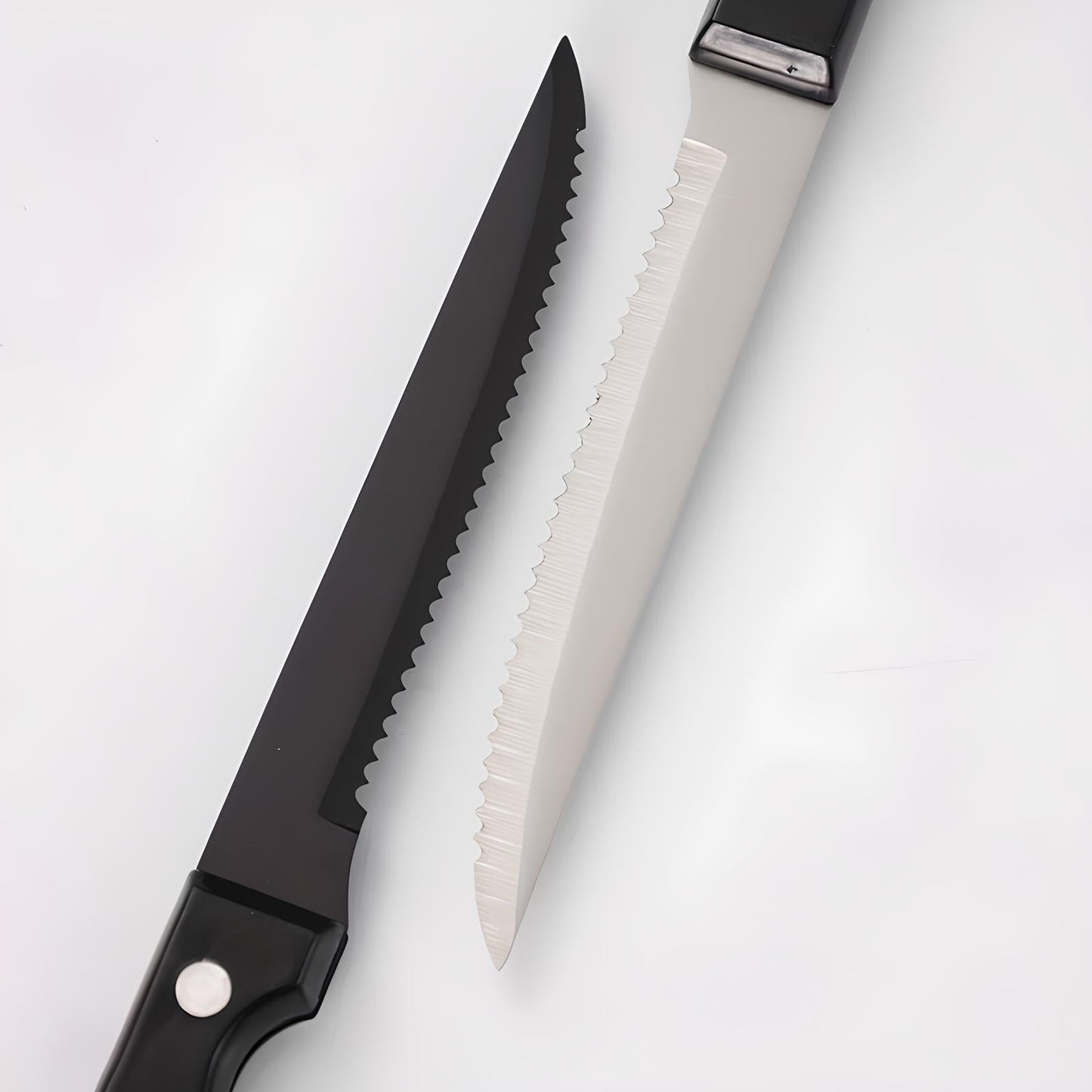 Skorter of 6 Steak Knives in Stainless Steel