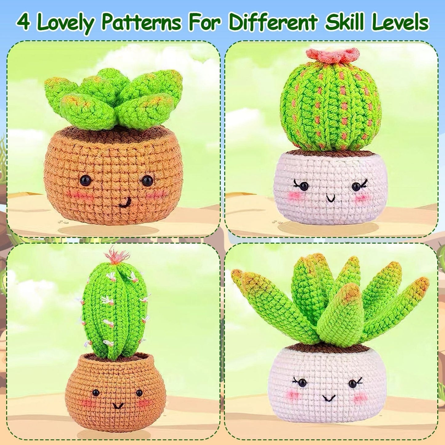 Skorter | Crochet Kit for Beginners DIY Knitting Accessories