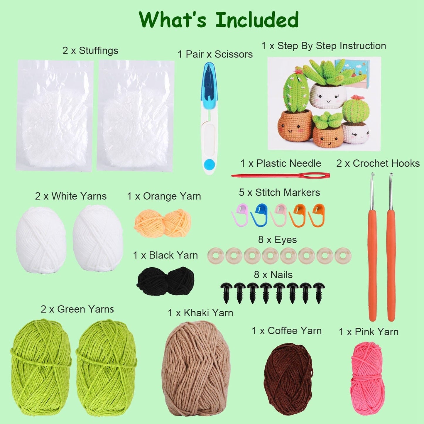 Skorter | Crochet Kit for Beginners DIY Knitting Accessories