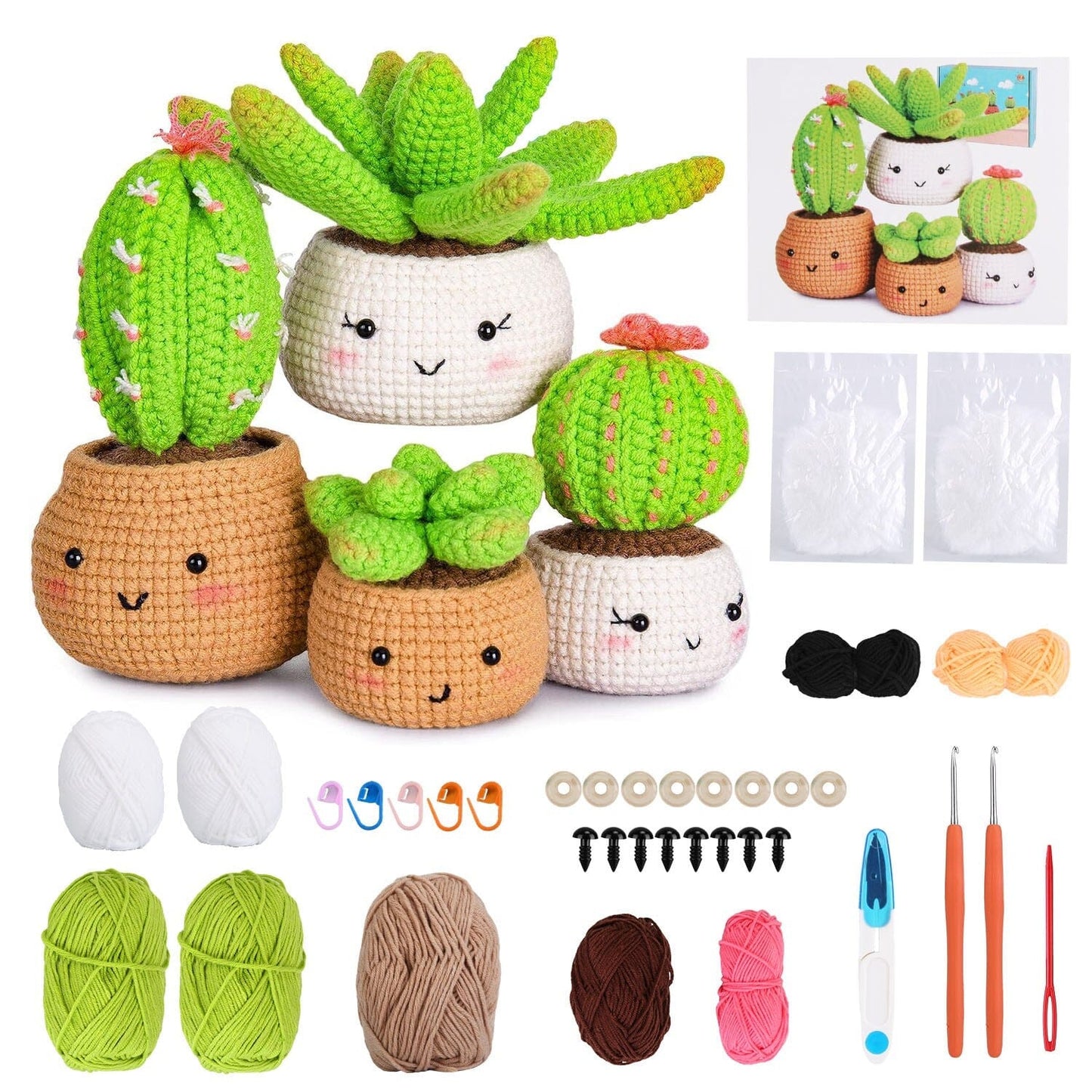 Skorter | Crochet Kit for Beginners DIY Knitting Accessories