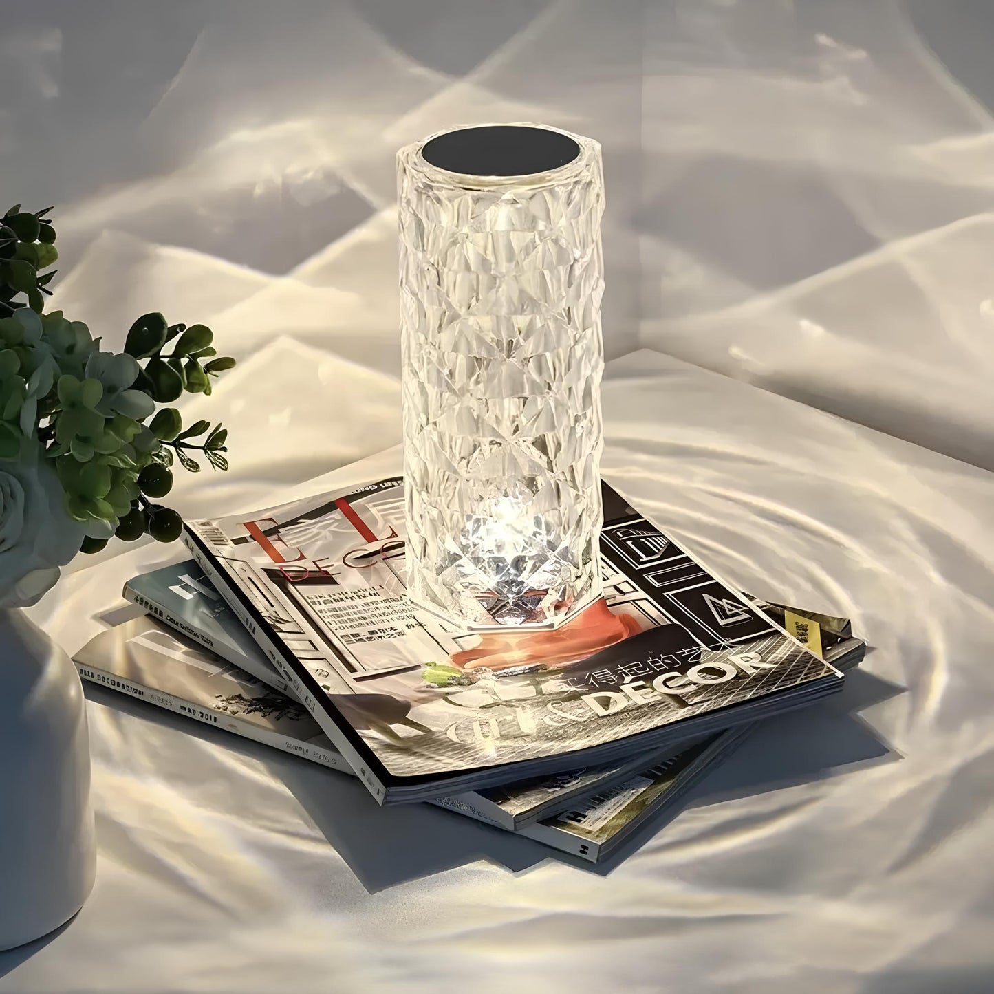 Skorter | Crystal Table Lamp with Touch Control - Aurora