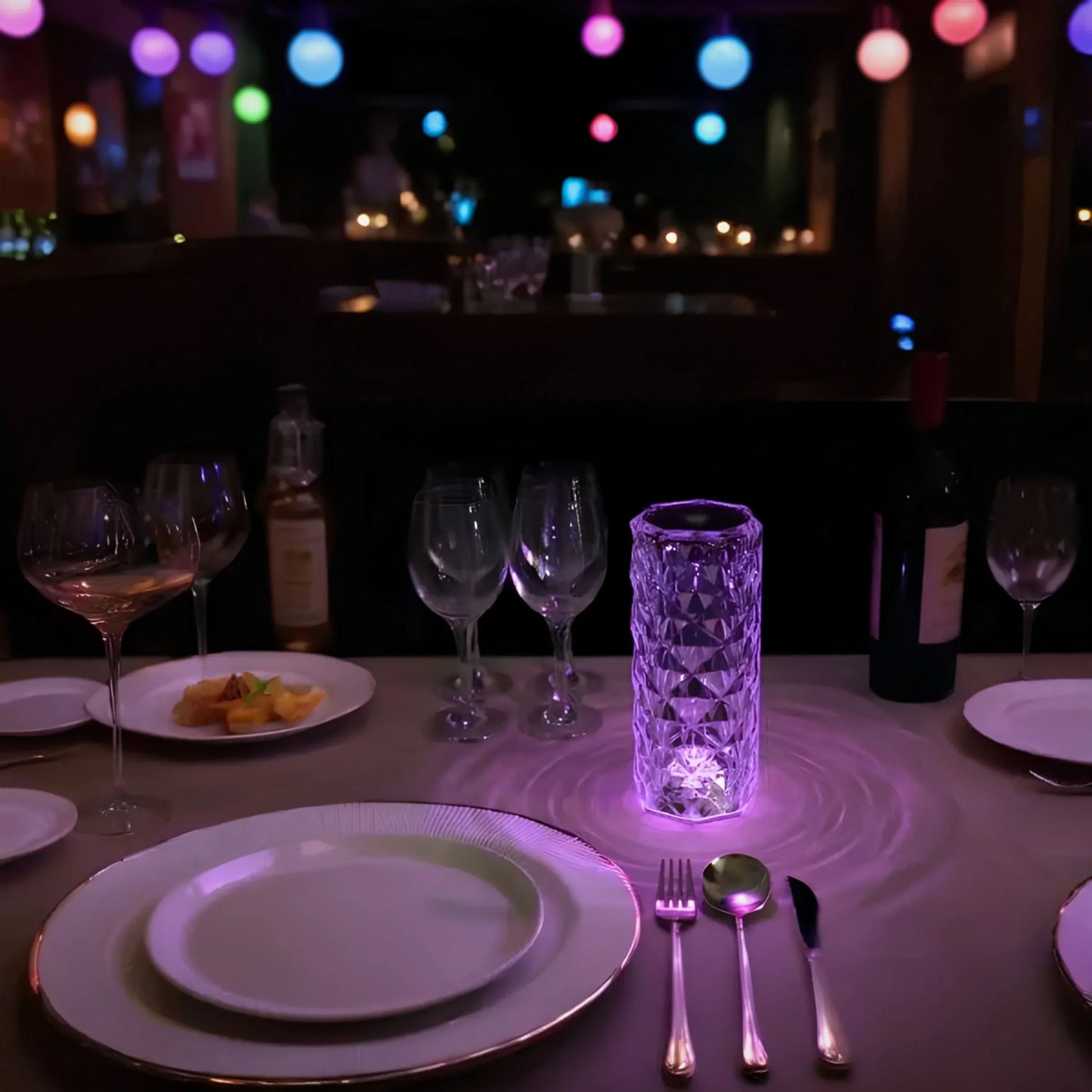 Skorter | Crystal Table Lamp with Touch Control - Aurora