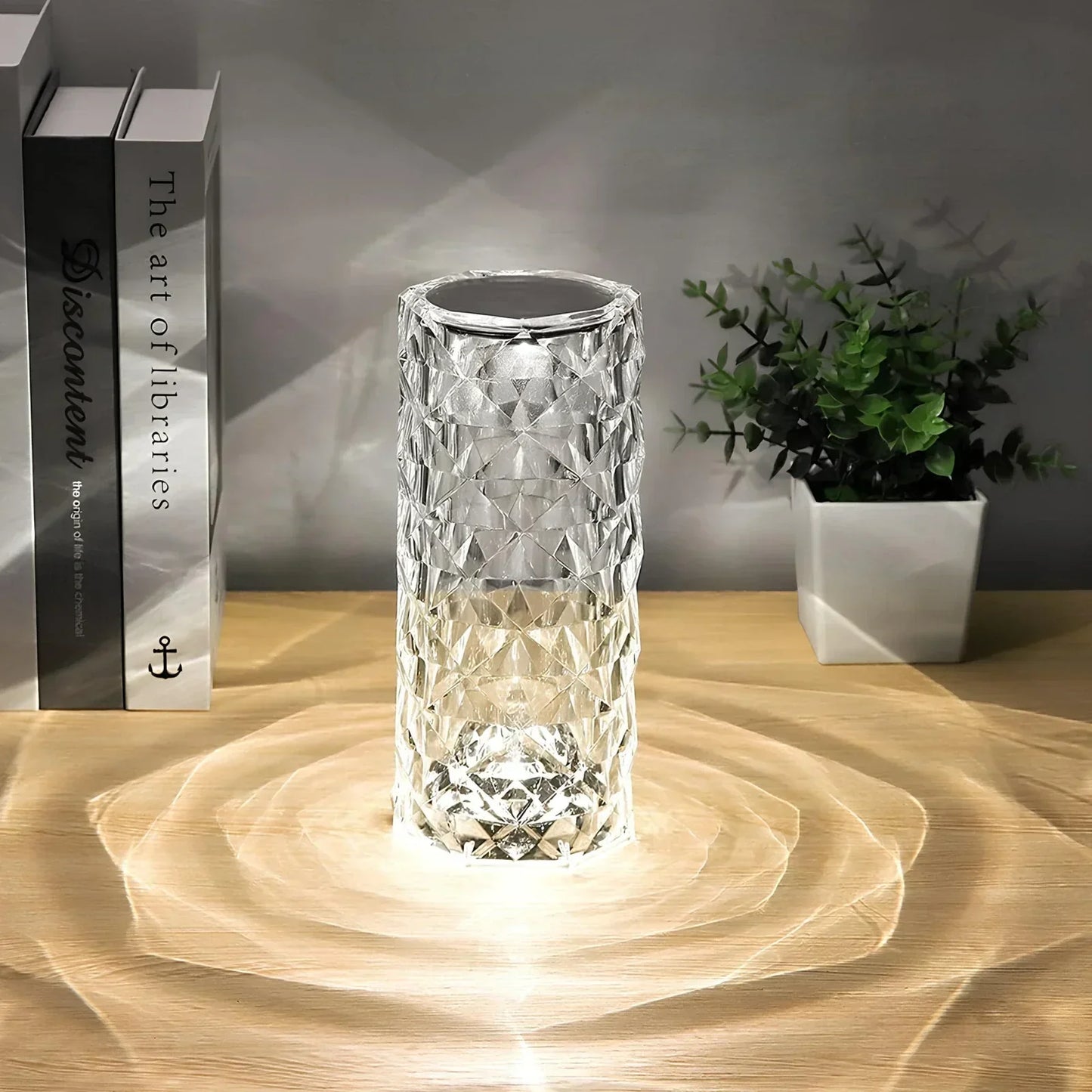 Skorter | Crystal Table Lamp with Touch Control - Aurora