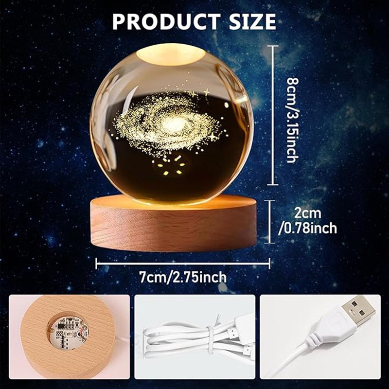 Skorter | 3D Crystal Ball Lamp