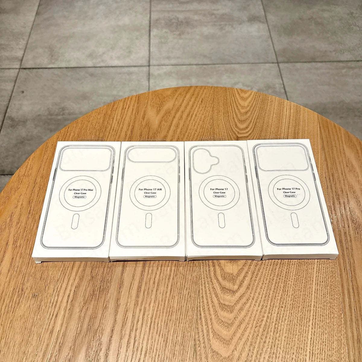 Skorter | CrystalMag – Clear MagSafe Compatible Case for iPhone 11-17 Series