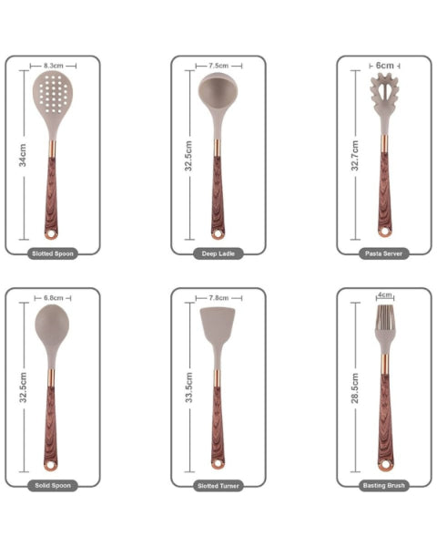 Skorter | CULINOVA – Heat-Resistant Kitchen Utensil Set for Effortless Cooking
